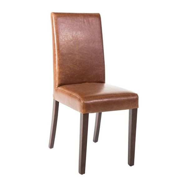 Bolero Esszimmerstühle Kunstleder antik gebräunt, VE: 2 Stück, GR368