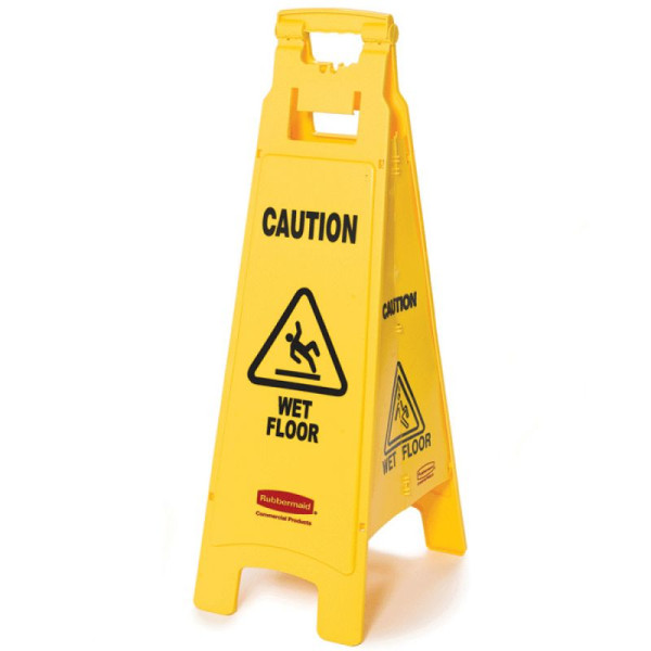 Stein HGS Warnaufsteller -Caution- Rubbermaid, Piktogramm Caution-Wet Floor, 12118
