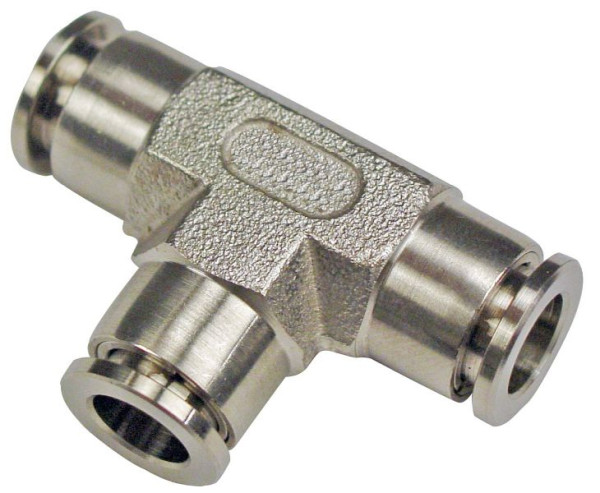 timmer BS-TV-6-VA, T-Verbinder, Edelstahl, Schlauch-Ø: 6 mm, VE: 10 Stück, 03403021