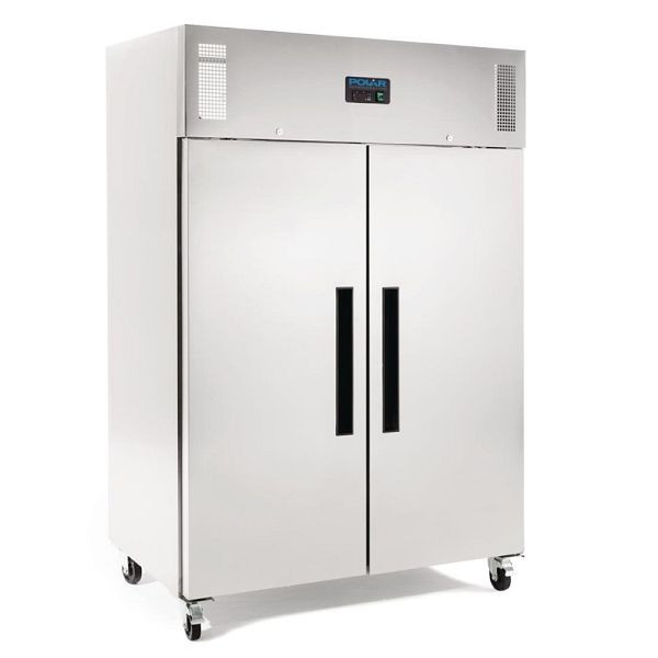 Polar Gefrierschrank Edelstahl 1200L, GN 2/1-geeignet, G595