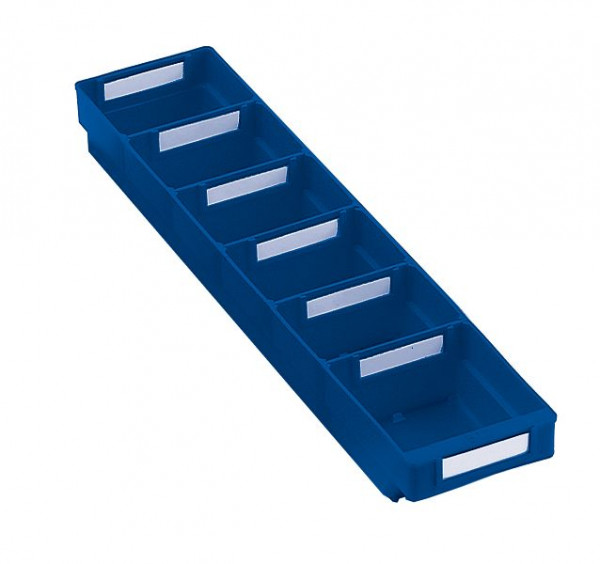 Kappes Regalkasten Modell 510 blau, 500 x 120 x 65 mm, für 5 Trennplatten, 6632.00.3050