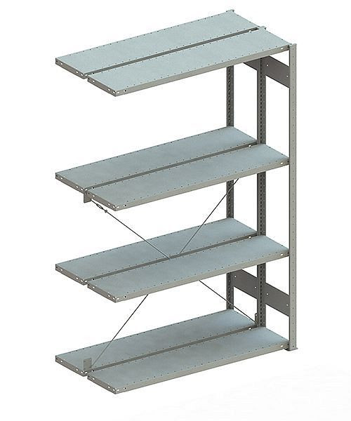 Meta CLIP 230 DAR 2000x1300x400 mm, RAL 7035, Bodenanzahl: 2 x 4, 20070759