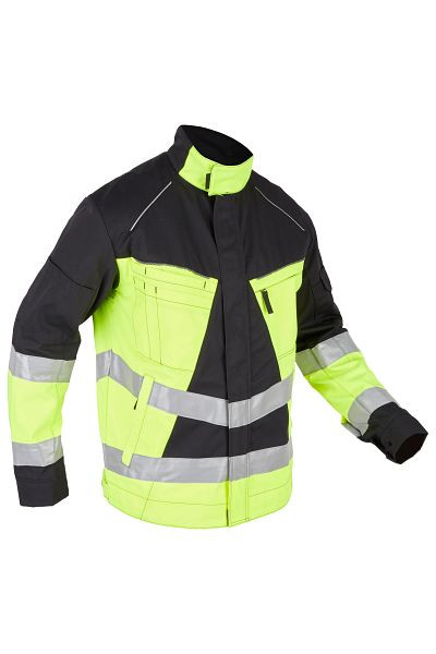 ROFA Jacke 2498, Größe 98, Farbe 487-anthrazit-leuchtgelb, 5702498-487-98
