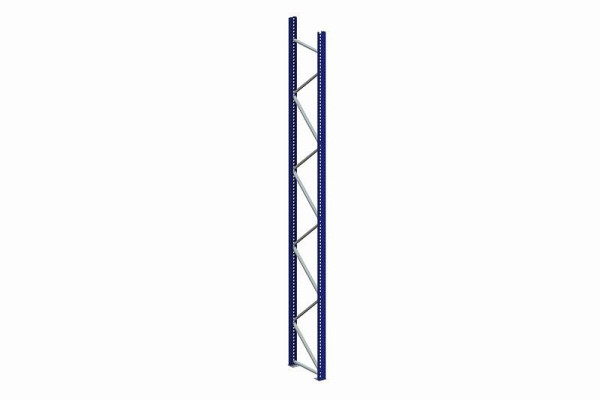 Meta Ständer 120/20 5500x800 mm, RAL 5010, für Palettenregal MULTIPAL, 20095113