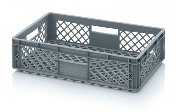 Auer Eurobehälter durchbrochen, LxBxH: 60 x 40 x 15 cm, EO 64/15