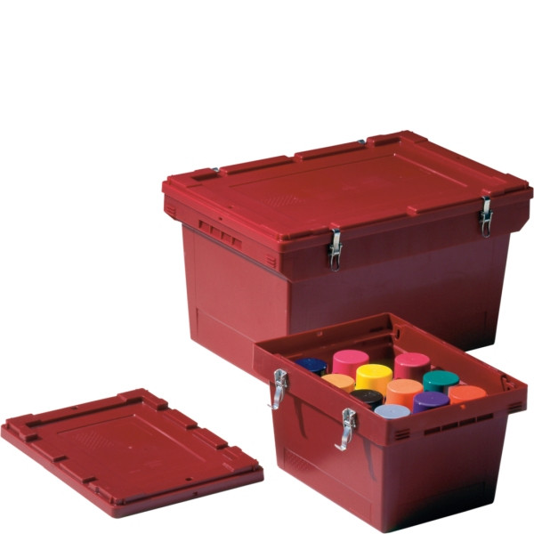 BITO Mehrwegbehälter MB Set MBSG 43321C 400x300x323 purpurrot, Clip, 18655