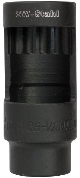 SW-Stahl Steckschlüsseleinsatz, offen, 1/2", Zwölfkant, 27 mm, 26045L-5