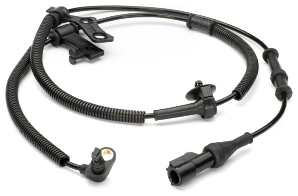 HELLA Sensor, Raddrehzahl - 2-polig - Vorderachse - Kabel: 1073mm - mit Halter, 6PU 230 040-551