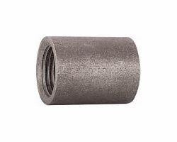 Riegler Anschweißmuffe 16, Stahl schwarz ST.37-2, DIN 2986, durchgehendes Gewinde, 113288