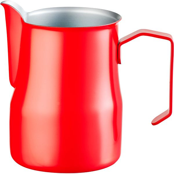 Stalgast Milchkännchen aus Edelstahl, emailliert, rot, 0,45 L, BB0903045