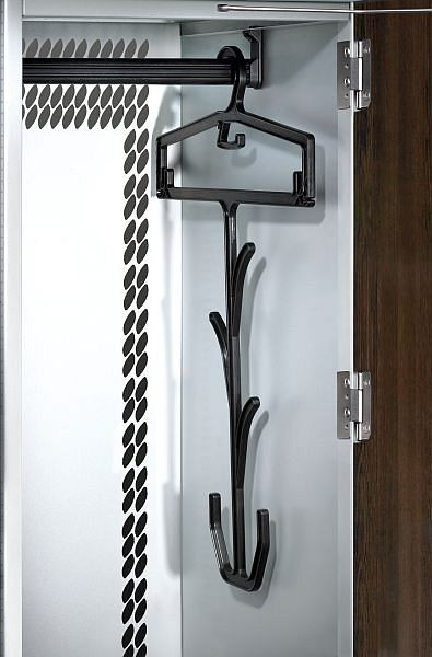 C+P Kleiderbügel mit Multifunktionshaken, ohne Netz, 8501-04, 4025314883213