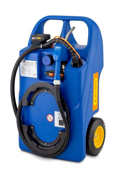 Cemo Trolley für AdBlue 60 Liter mit CAS-Akku, 11599, 4052886444948