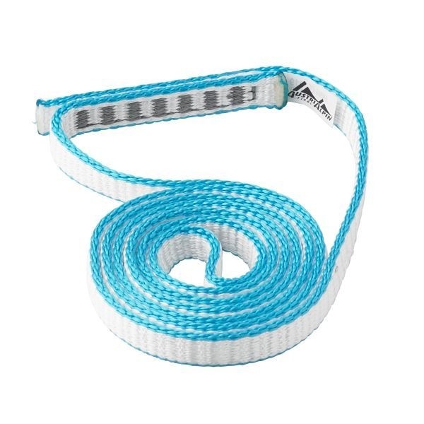 AustriAlpin Bandschlinge, Dyneema 11 mm, 180 cm, blau-weiß, ZS18BY-B