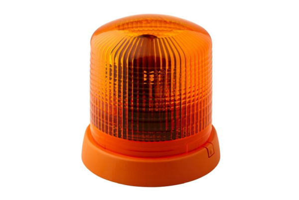 HELLA Halogen-Rundumkennleuchte, KL 8000, 24V, gelb, Anbau/geschraubt, Stecker: Flachstecker, 2RL 008 065-111