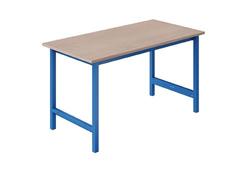 SOFAME TPL Arbeitstisch B 2000 x T 750 x H 824mm, Multiplex-Arbeitsplatte 24 mm, Anthrazitgrau RAL 7016, W010030003GA