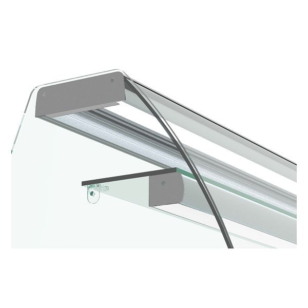 Vaiotec Zwischenglasablage inkl. Beleuchtung 250 Serie TOPLINE, 30,4x53,7x14 cm, 11010
