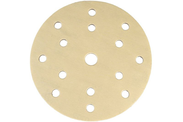 Mirka Schleifscheibe GOLD SOFT 150mm 15-fach gelocht Grip P800, VE: 20 Stück, 2371102081