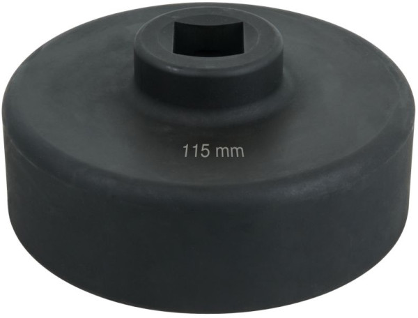 KS Tools 1" Achsmuttern-Schlüssel, 6-kant, kurz, 115mm, 460.0255