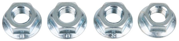 KS Tools Bandmutter M8 (4 Stück), 150.2430, 4042146579022