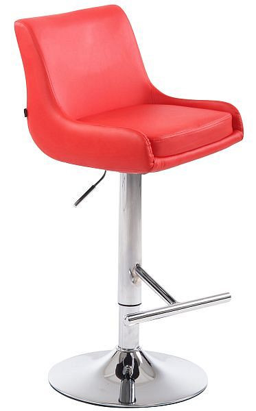 CLP Barhocker Club Kunstleder C, rot, 307561, 4251563458234