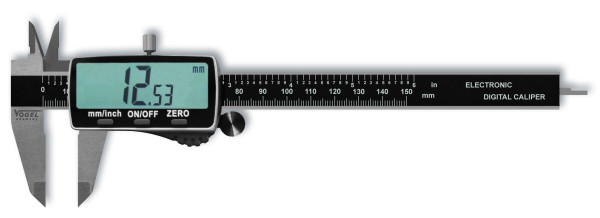 Vogel Germany Digital Messschieber DIN 862, 150 mm / 6 inch, 202011-3
