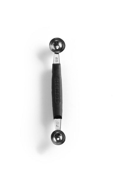 Hendi Kugelausstecher doppelt, Polypropylen, Edelstahl, 856000