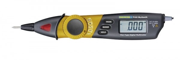 PANCONTROL Stift-Multimeter 600V CAT III, kontaktloser Spannungsprüfer, Phasenprüfer, PAN Multistift