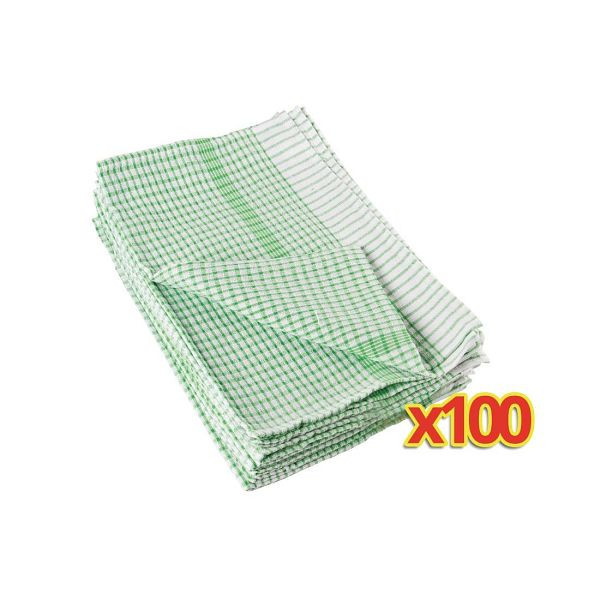 Vogue VORTEILSPACKUNG x100 Wonderdry Geschirrtücher (100 Stück), S645