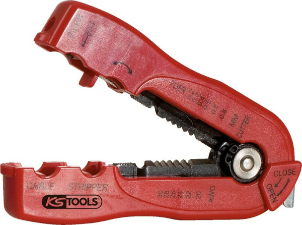 KS Tools Multifunktions-Abisolierwerkzeug, 0,2-0,8mm, 115.1251