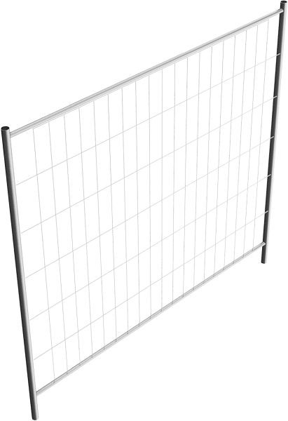 Schake Mobilzaun "Profi", Ausgleichselement, Breite: 2,20 m, Höhe: 2,00 m, 3B2023