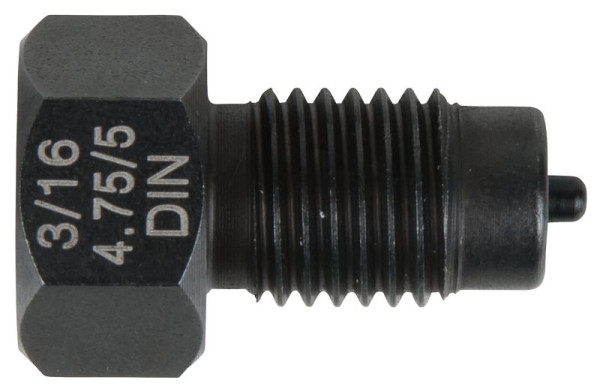 KS Tools Bördeldorn 4,75 mm, Material: Spezial-Werkzeugstahl, 122.1217, 4042146694909