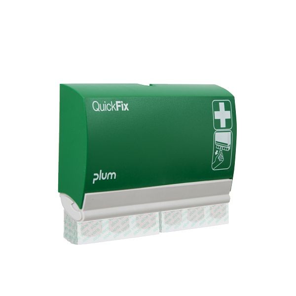 Plum QuickFix Pflasterspender inkl. 2 x 45 Aloe Vera Pflastern, beruhigend und feuchtigkeitsspendend, 5506