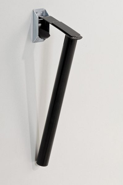 Growi Sattelhalter, abnehmbar, klappbar, Farbe: schwarz, 10050785