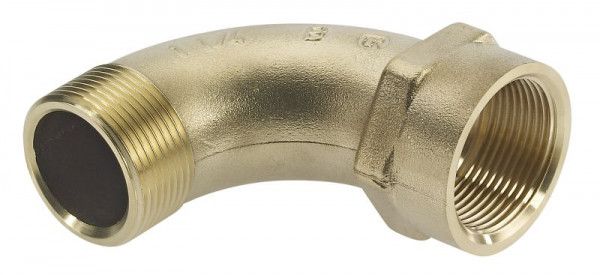 BENDER WN Bogen 90 Grad, Innengewinde/Außengewinde, DN 40, 9004294