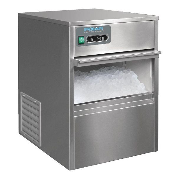 Polar Unterbau Eiswürfelmaschine 20kg, T316