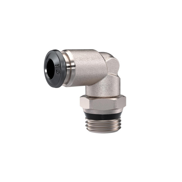 Riegler Winkelsteckverschraubung »universal short« drehbar 1/8, Schlauch6, 153292