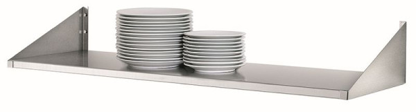 Bartscher Tellerbord 800x300 mm, Chromnickelstahl, 363080