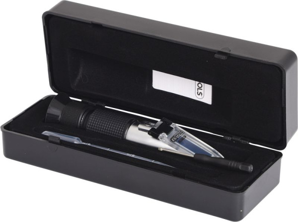 KS Tools Refraktometer Kühlflüssigkeit / Batteriesäure, 550.1290