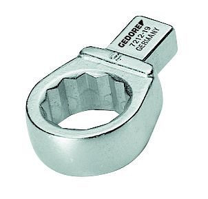 GEDORE Einsteckringschlüssel SE mit Stift-Sicherung, 9x12, 18 mm, 7678160