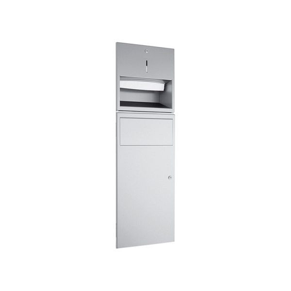 Wagner EWAR Kombination Papier/Abfall WP530, matt geschliffen, 722982