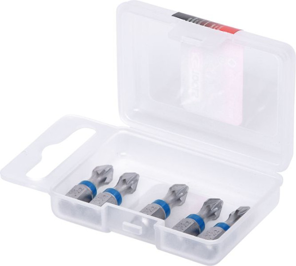 KS Tools 1/4" TORSIONpower Bit, 25mm, PZ2, VE: 5 Stück, 918.3211