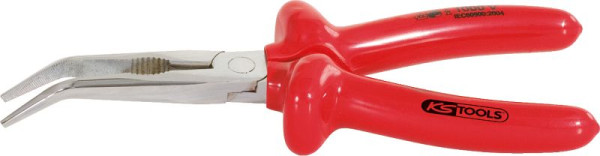 KS Tools 1000V Flachrundzange, gebogen, 200mm, 117.1292