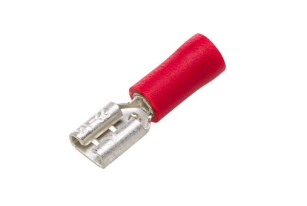 HELLA Leitungsverbinder, rot, von: 0.5mm², bis: 1.0mm², Flachsteckhülse, 4,8 x 0,5, 8KW 705 392-003