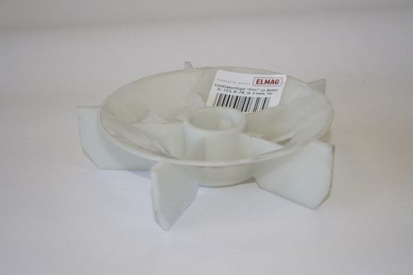 ELMAG Ventilatorflügel 'PVC' zu Motor, Ø: 153, Breite: 28, Höhe: 31mm für MEISTER 600und PL 600 & 840-Modelle, 9100727