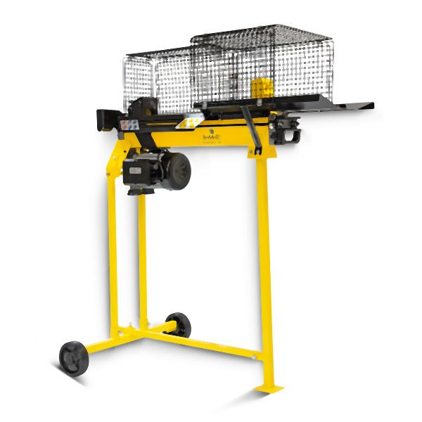 BAMATO Holzspalter mit Elektroantrieb HO-7E inkl. Untergestell, 7 to Spaltkraft, stufenloser Spalthub, 230 V, HO-7E_SET