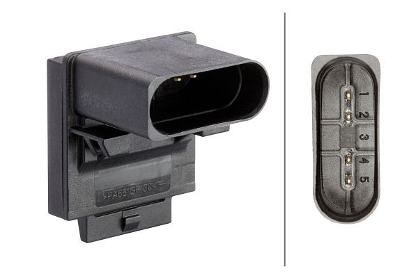 HELLA Schalter, Kupplungsbetätigung (GRA), 4-polig, elektronisch, 6DD 010 966-651