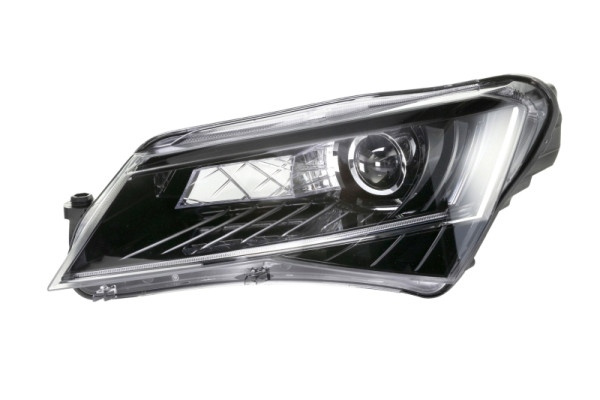 HELLA LED/Bi-Xenon-Hauptscheinwerfer, für u.a. Skoda Superb III Estate (3V5), ECE, für Rechtsverkehr, links, 1ZS 011 939-411