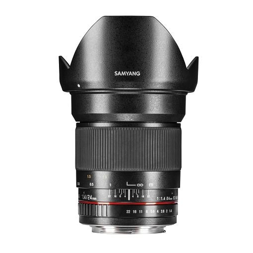 Samyang MF Fotoobjektiv 24mm F1,4 Canon EF, 1021513