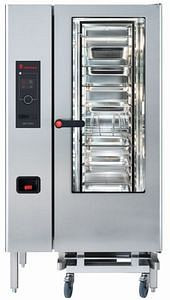 Eloma MULTIMAX 20-11 Heißluftdämpfer 400V / 34kW, Elektro, Rechtsanschlag, Halogen/Zweifach, autoclean, Zuluft, Tür zweistufig, EL2103006-2X