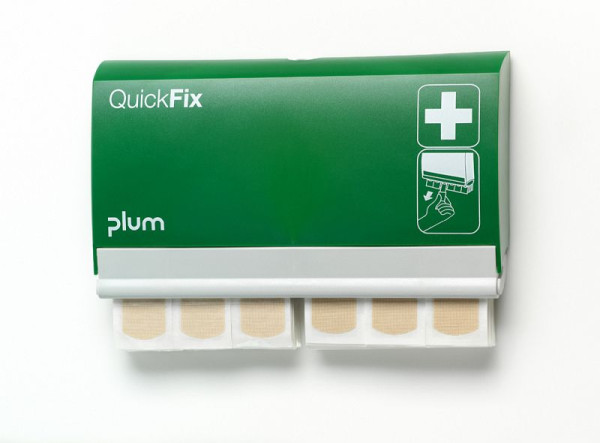 Plum QuickFix Pflasterspender, inkl. 2 x 45 Stück elastischen Pflastern, SAN-5502